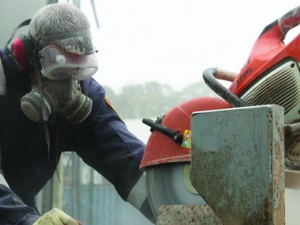 How to handle a diamond blade after use