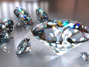 Are the diamonds in diamond blades real?