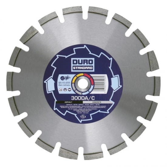 Duro DA/C 300mm Diamond Blade - 20mm Bore