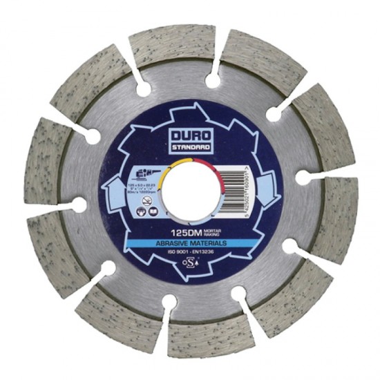 Duro DM 125mm Diamond Blade - 22.2mm Bore