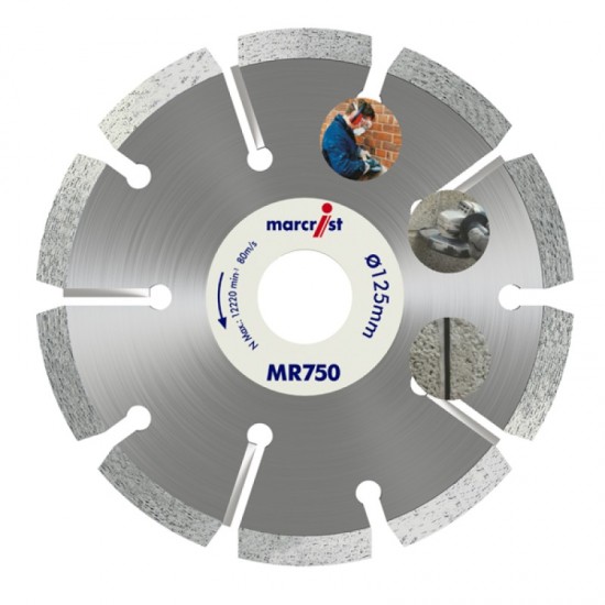 Marcrist MR750 115mm Diamond Blade - 22.2mm Bore