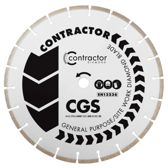 Spectrum CGS 300mm Diamond Blade - 20mm Bore