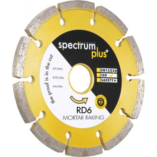 Spectrum RD6 115mm Diamond Blade - 22.2mm Bore