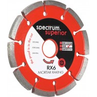 Spectrum RX6 115mm Diamond Blade - 22.2mm Bore