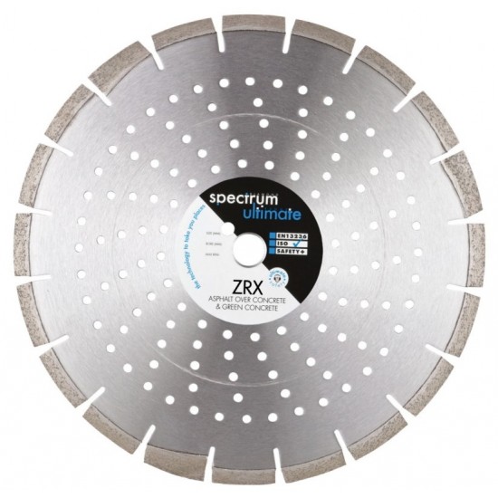 Spectrum ZRX 450mm Diamond Blade - 25.4mm Bore