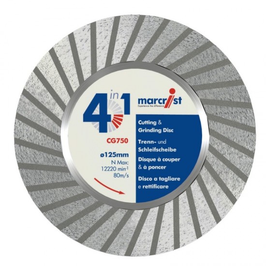Marcrist CG750 230mm Diamond Blade - 22.2mm Bore