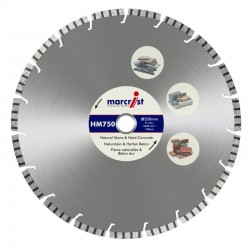 Marcrist HM750 250mm Diamond Blade - 25.4mm Bore