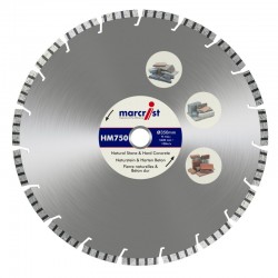 Marcrist HM750 250mm Diamond Blade - 30mm Bore
