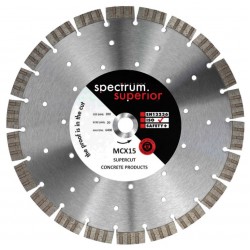 Spectrum MCX 350mm Diamond Blade - 25.4mm Bore