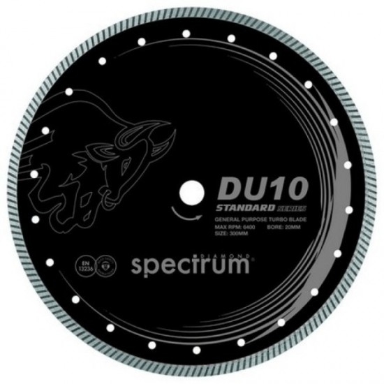 Spectrum DU10 115mm Diamond Blade - 22.2mm Bore