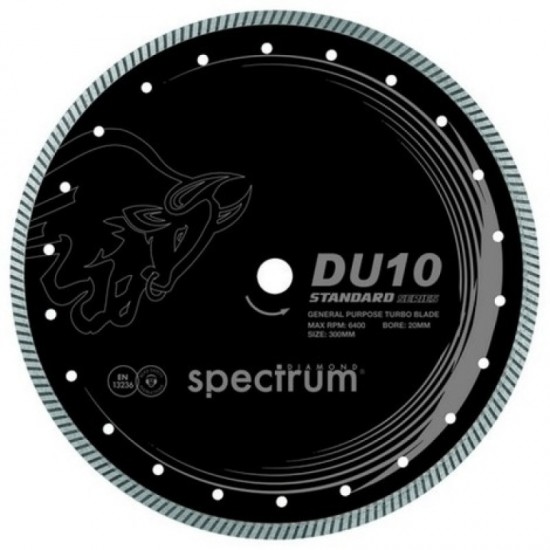 Spectrum DU10 115mm Diamond Blade - 22.2mm Bore