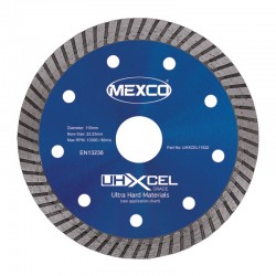 Mexco UHXCEL 200mm Diamond Blade - 22.23mm Bore