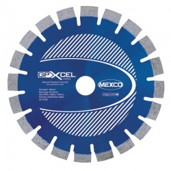 Mexco GPXCEL 400mm Diamond Blade - 25.4mm Bore