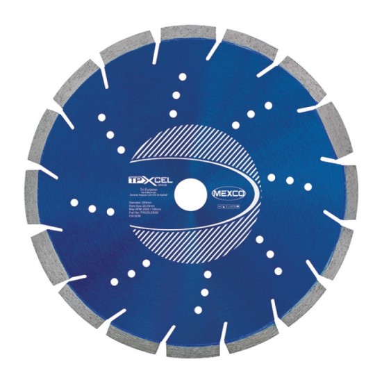Mexco TPXCEL 450mm Diamond Blade - 25.4mm Bore