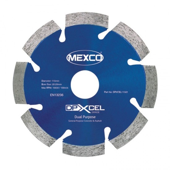 Mexco DPXCEL 350mm Diamond Blade - 20mm Bore