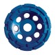 Mexco CGX90 180mm Twin Row Diamond Cup Grinder - 22.23mm Bore