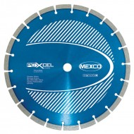 Mexco PCXCEL 350mm Diamond Concrete Chainsaw Pre-Cut Blade - 25.4mm Bore
