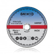 Mexco 115mm Abrasive Disc Inox Cutting - INOX3