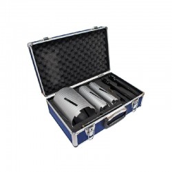 Mexco 7 Piece Dry Core Drill Kit Slotted - A10DCDKIT37