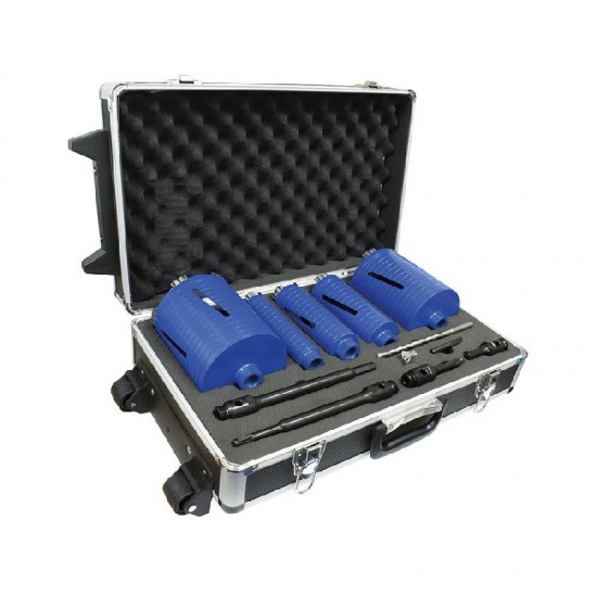 Mexco 11 Piece Dry Core Drill Kit Slotted - A11DCDKIT5