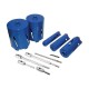 Mexco 11 Piece Dry Core Drill Kit Slotted - A11DCDKIT5