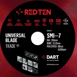 Dart Red Ten SMI-7 300mm Diamond Blade - 20mm Bore