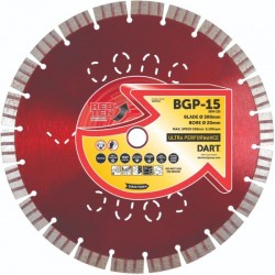 Dart Red Ten BGP-15 350mm Diamond Blade - 25mm Bore