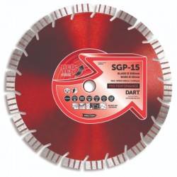 Dart Red Ten SGP-15 125mm Diamond Blade - 22mm Bore