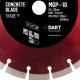 Dart Red Ten MGP-10 125mm Diamond Blade - 22mm Bore