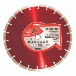 Dart Red Ten MGP-10 230mm Diamond Blade - 22mm Bore