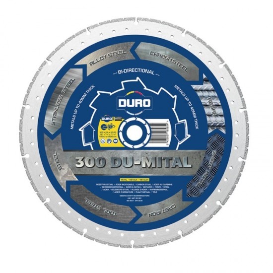 Duro DU-MITAL 115mm Diamond Blade - 22.22mm Bore
