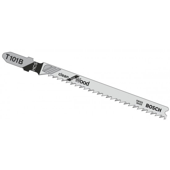 Bosch T101B Jigsaw Blades Clean Cut (Pack of 5)