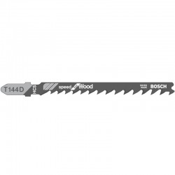 Bosch T144D Jigsaw Blades (Pack of 5)