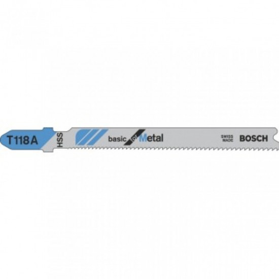 Bosch T118A Jigsaw Blades (Pack of 5)