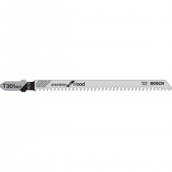 Bosch T301BDCP Hard Wood Jigsaw Blade (Pack of 5)