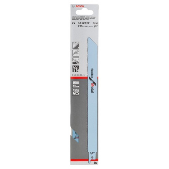 Bosch Sabre Saw Blade S1122BF (Pack of 2)