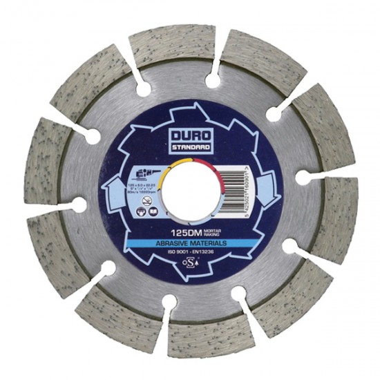 Duro DM 115mm Diamond Blade - 22.2mm Bore