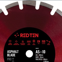 Dart Red Ten AS-10 350mm Diamond Blade - 20mm Bore