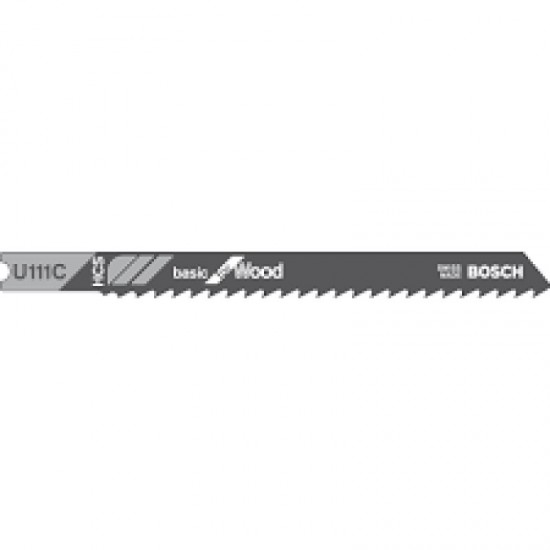 Bosch U111C Jigsaw Blades (Pack of 3)