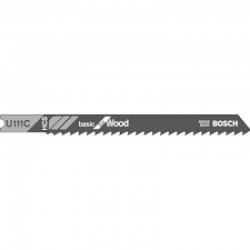 Bosch U111C Jigsaw Blades (Pack of 3)