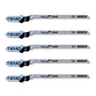 Bosch T101AO Jigsaw Blades Clean (Pack of 5)
