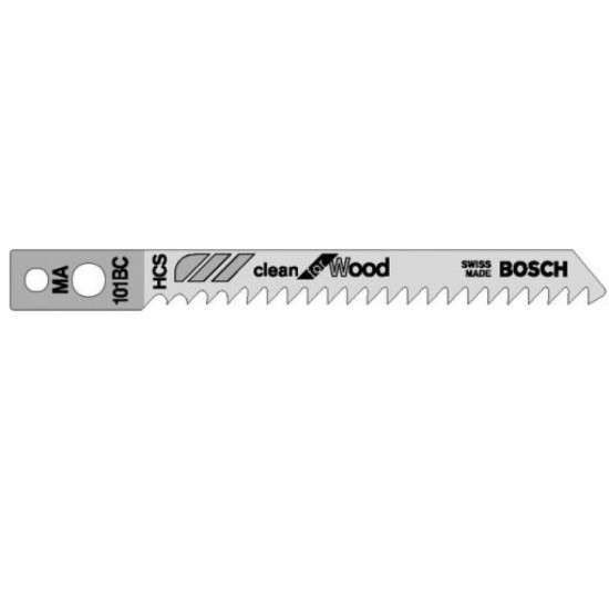 Bosch MA101BC Jigsaw Blades Clean Cut (Pack of 5)