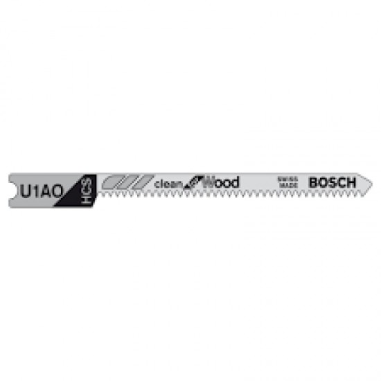 Bosch U1A0 Hard Wood Jigsaw Blades (Pack of 3)