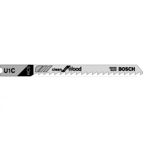 Bosch U1C Jigsaw Blades Clean (Pack of 3)