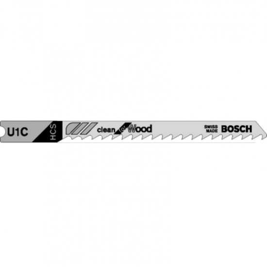 Bosch U1C Jigsaw Blades Clean (Pack of 3)