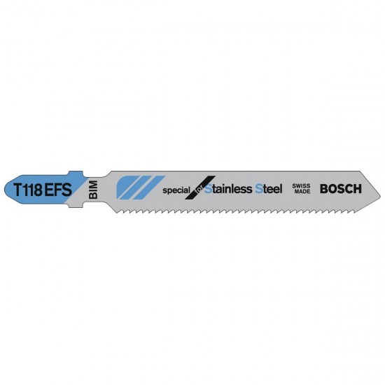 Bosch T118EFS Jigsaw Blades (Pack of 5)
