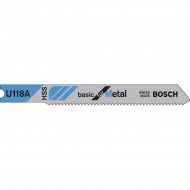 Bosch U118A Jigsaw Blades (Pack of 3)