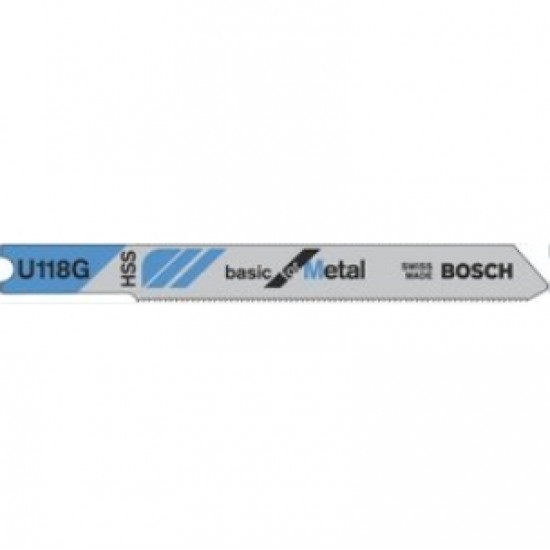 Bosch U118G Jigsaw Blades (Pack of 3)