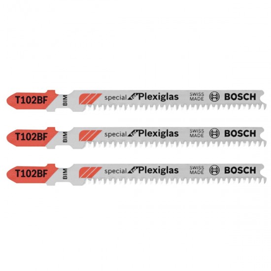 Bosch T102BF Jigsaw Blades Clean (Pack of 5)